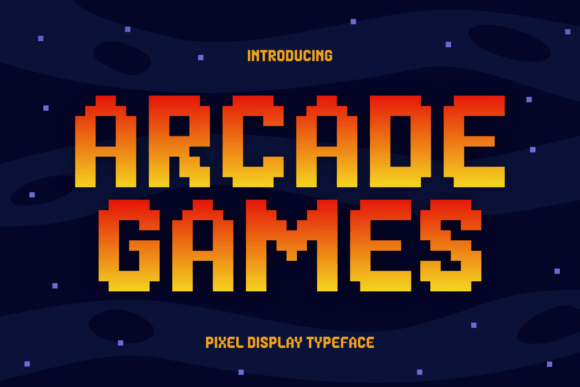 Arcade Games: The Pixelated Display Font That Sparks Joy