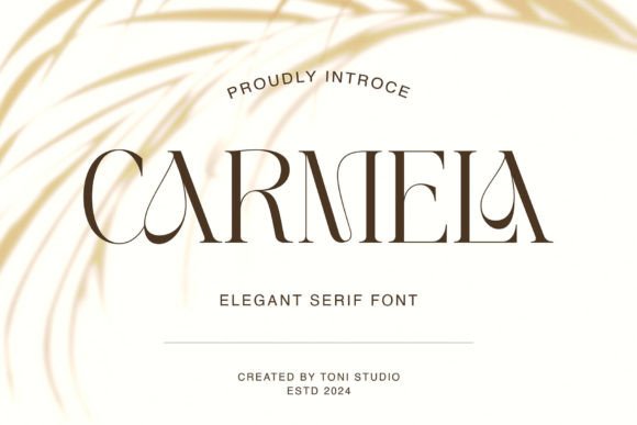 Carmela: A Modern Serif with Timeless Appeal