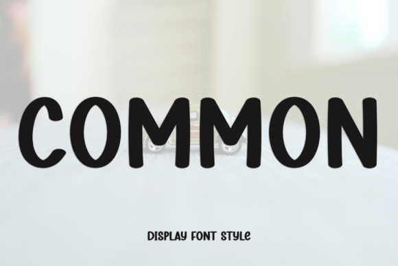 Common: The Friendly Font That Works Hard for Your Brand