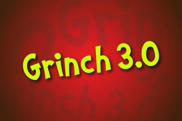 Grinch 3.0: A Typeface with Whimsical Edge
