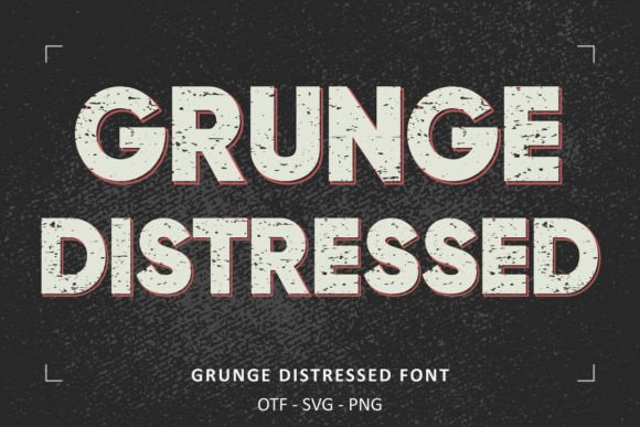 Grunge Distressed: The Vintage Display Font That Adds Soul to Your Designs