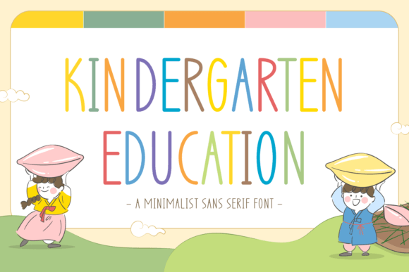 Kindergarten Education: Crafting Friendly and Approachable Design