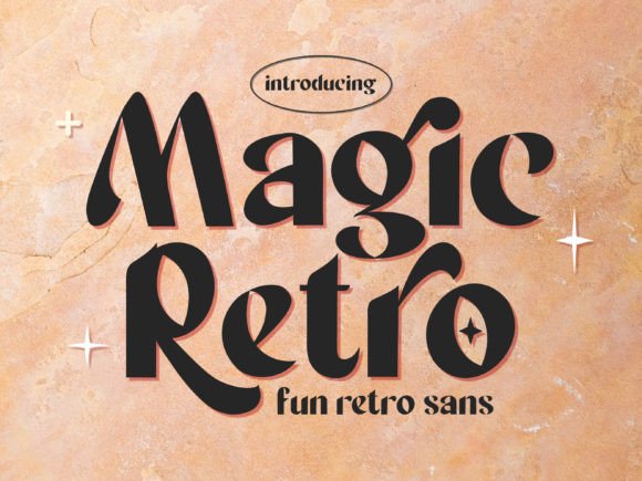 Magic Retro: The Typeface That Brings Vintage Soul to Modern Design