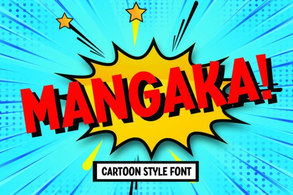 Mangaka: The Playful Font for Bold Visual Stories