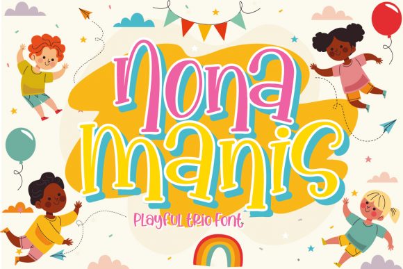 Nona Manis: A Sweet and Playful Display Font