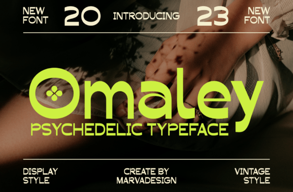 Omaley: Infusing Modern Psychedelic Vibes into Your Design Projects