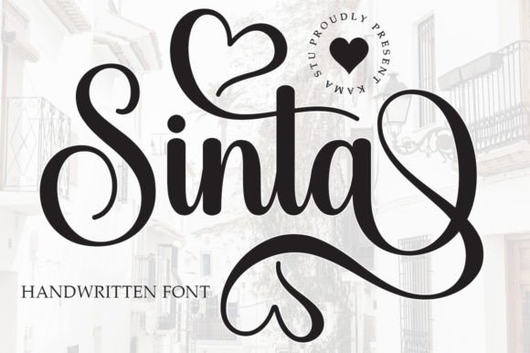 Sinta: The Handwritten Font That Feels Like Your Creative Partner