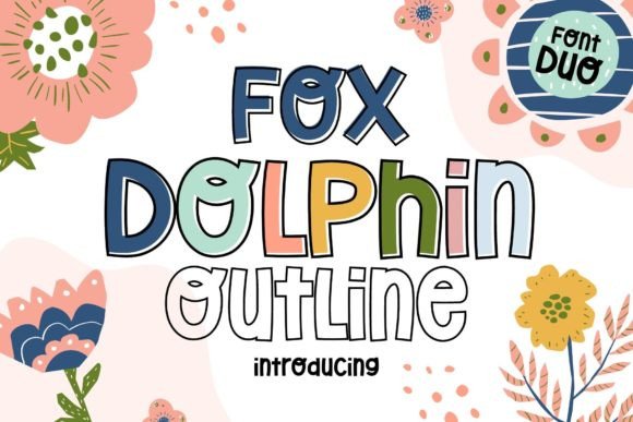 Unleash Your Creative Edge with Fox Dolphin Typography