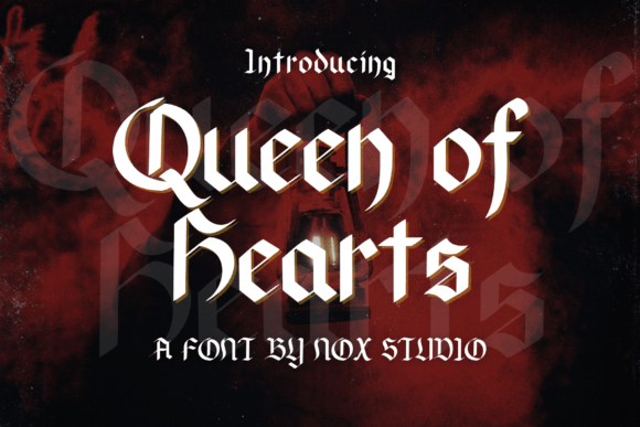 Unveiling 'Queen of Hearts': A Gothic Font with Classical Soul